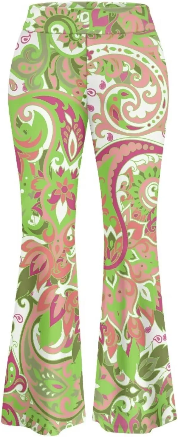 Leggings for Women Plus Size Yoga Pants, Buttery Soft Bell Bottom Palazzo, Skin-Friendly and Stretchy Slim-Fit
