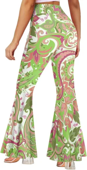 Leggings for Women Plus Size Yoga Pants, Buttery Soft Bell Bottom Palazzo, Skin-Friendly and Stretchy Slim-Fit