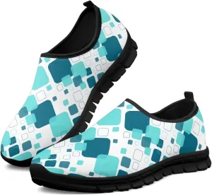 Lightweight Comfort Shoes for Women Slip On Breathable Sneakers Low Cut Casual Shoes Non Slip Loafers Walking Running Sports Training Travel Shoes US 5.5-11.5