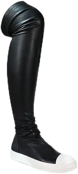 Liliana Super Stretch Thigh High Sneaker - Over The Knee High Top Shoes for Women, Stretchy Fashion and Style, Wannabe-1