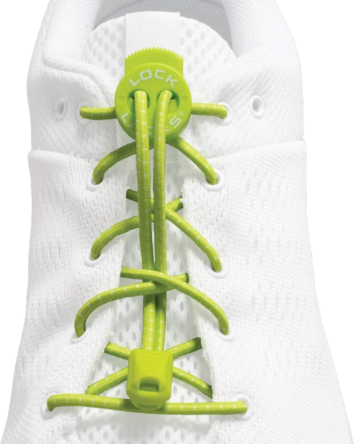 Lock Laces - Elastic No Tie Shoe Laces (Pack of 3) One Size Fits All, for Kids and Adults, Elastic No Tie Shoe Laces