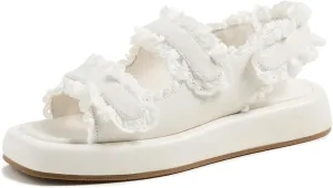 Loeffler Randall Women's Blaise Two Band Platform Sandals