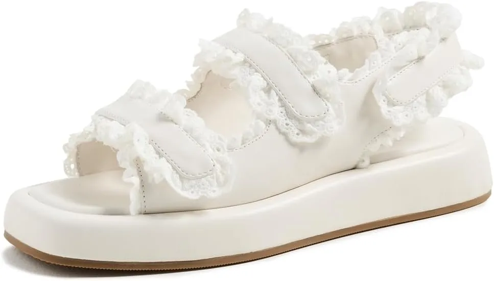 Loeffler Randall Women's Blaise Two Band Platform Sandals