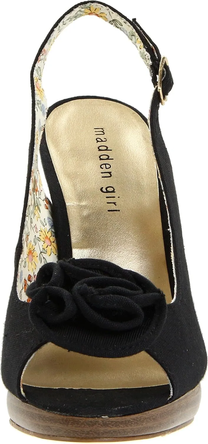 Madden Girl Women's Kiira Open-Toe Pump