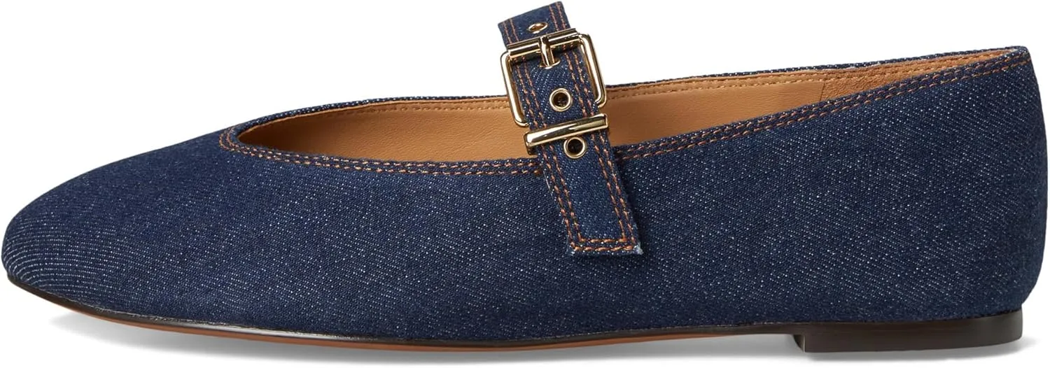 Madewell Women's Hera Grommet Mary Jane Flat