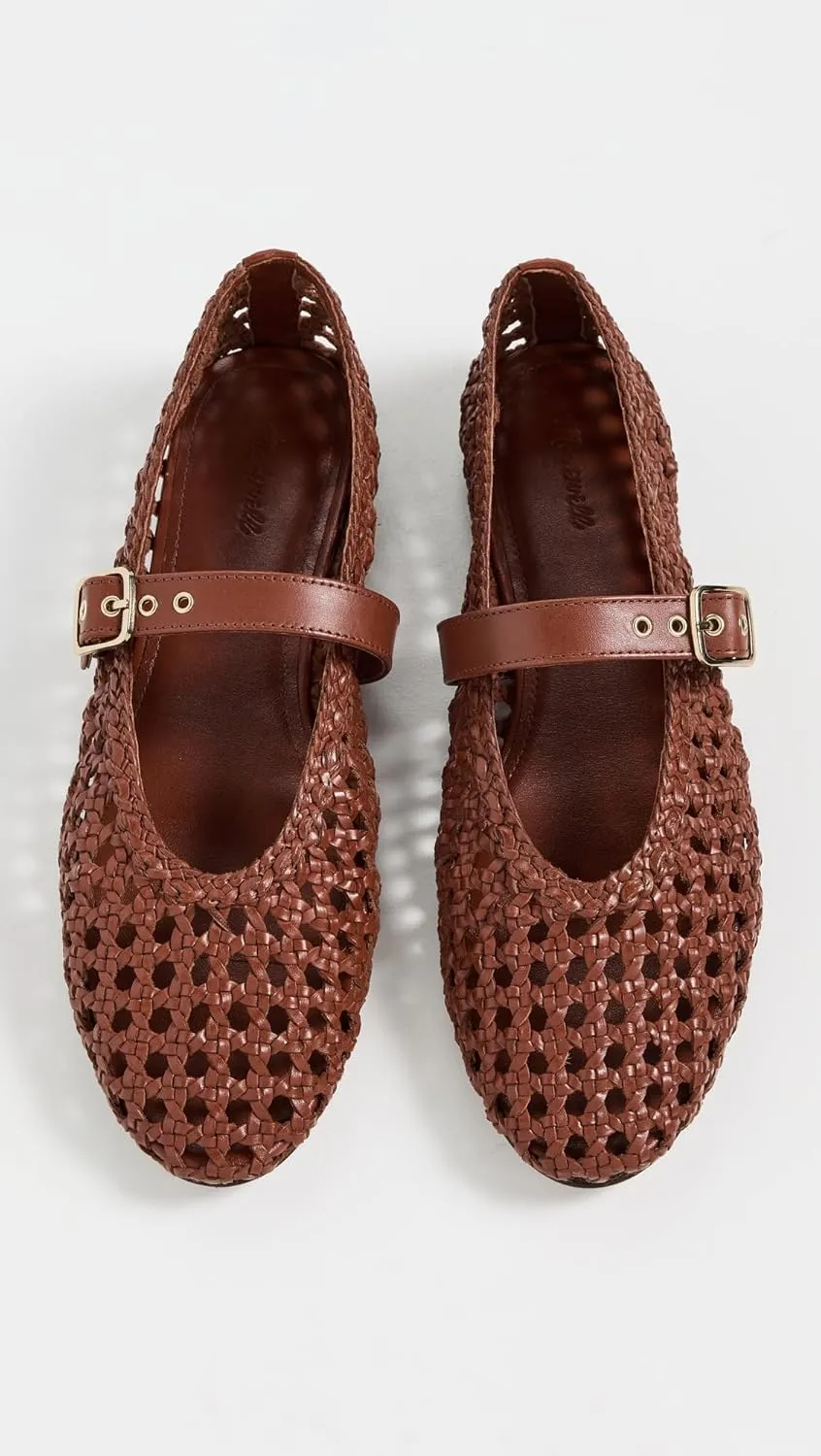 Madewell Women's The Remy Mary Jane Flats: Sculptural Buckle Edition