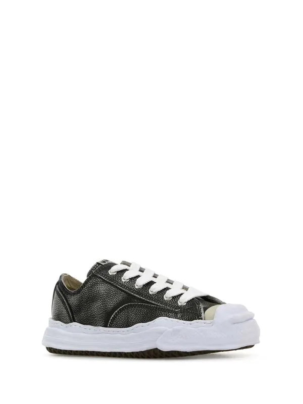 Maison Mihara Yasuhiro Black Low Top Sneakers