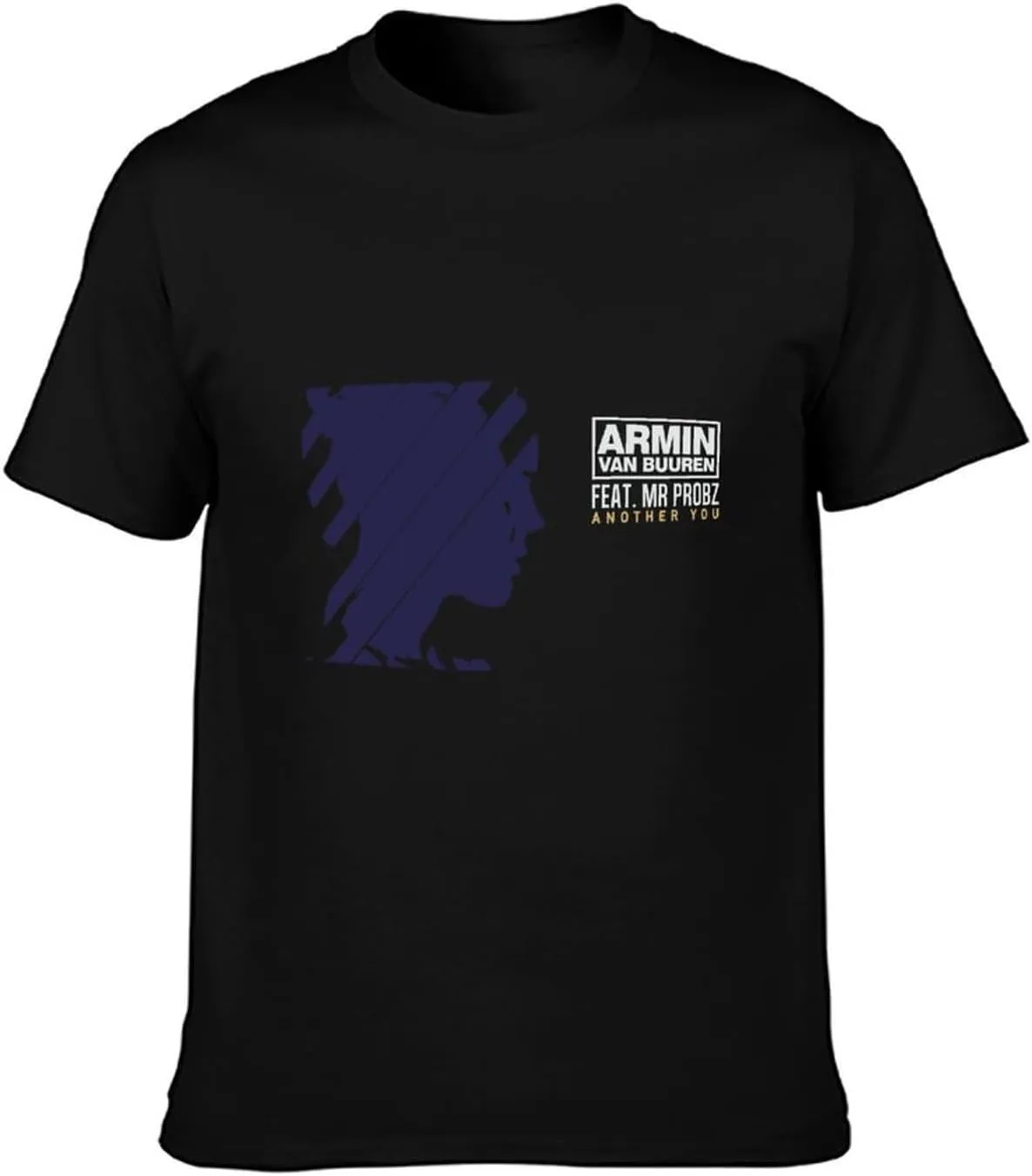 Men Music Fans T-Shirt Stylish Short-Sleeve Stretch-Cotton Shirt Adult