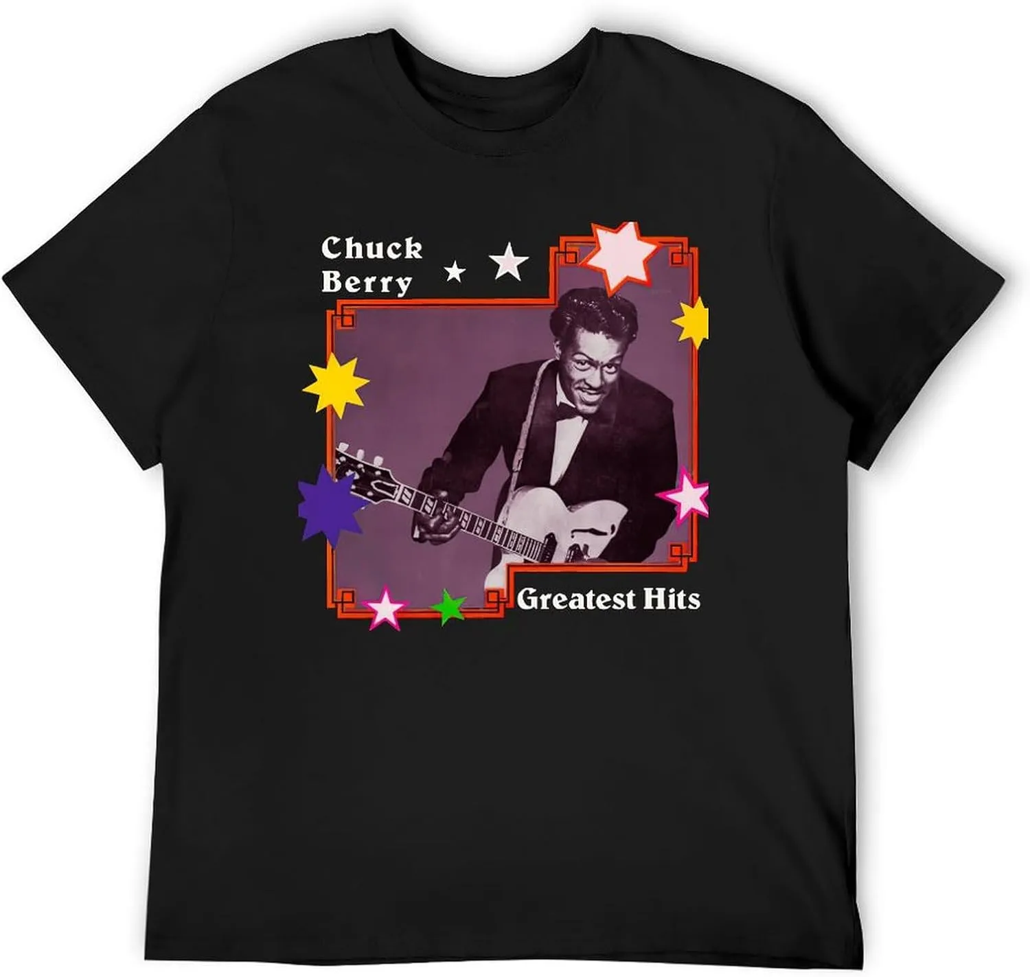 Men's Music Fans T-Shirts Athletic Short-Sleeve Stretch-Cotton Shirt Adults