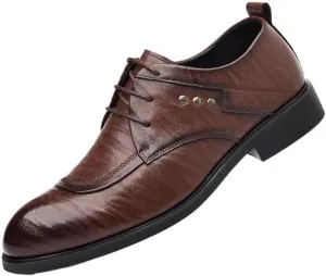 Mens Tuxedo Shoes Sport Lightweight Comfort Business Casual Oxford Shoes Comfortable Round Toe Lace Up Loafers