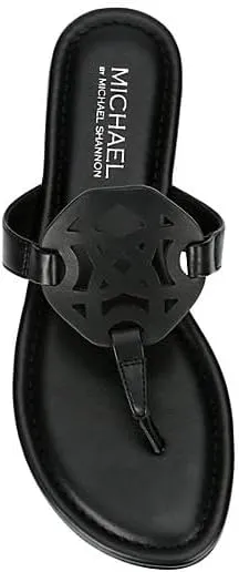 Michael By Michael Shannon Ariana - Women's Designer Thong Flip Flop Flat Sandals