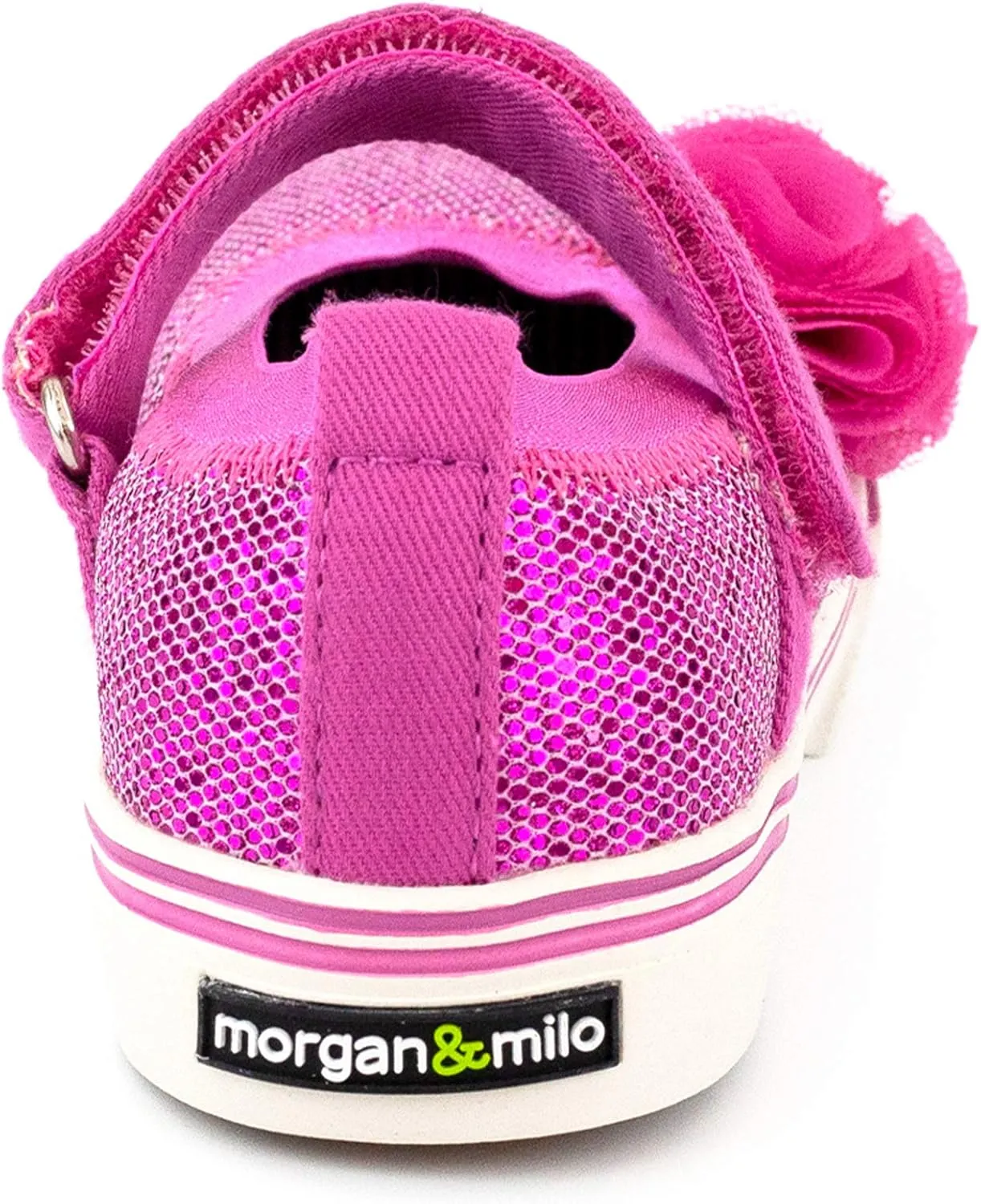 MORGAN & MILO Dazzle Mary Jane Shoes for Toddlers and Girls, Size 6 to 13