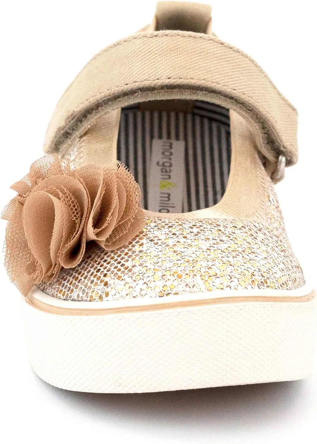 MORGAN & MILO Dazzle Mary Jane Shoes for Toddlers and Girls, Size 6 to 13
