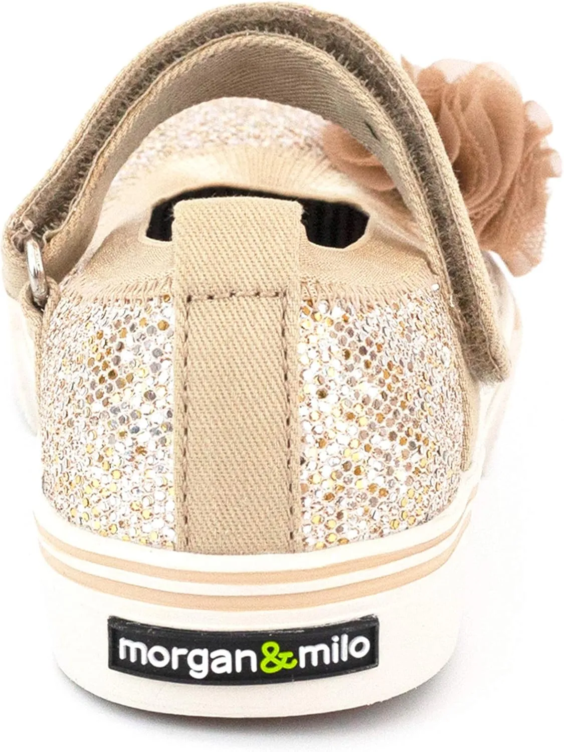 MORGAN & MILO Dazzle Mary Jane Shoes for Toddlers and Girls, Size 6 to 13