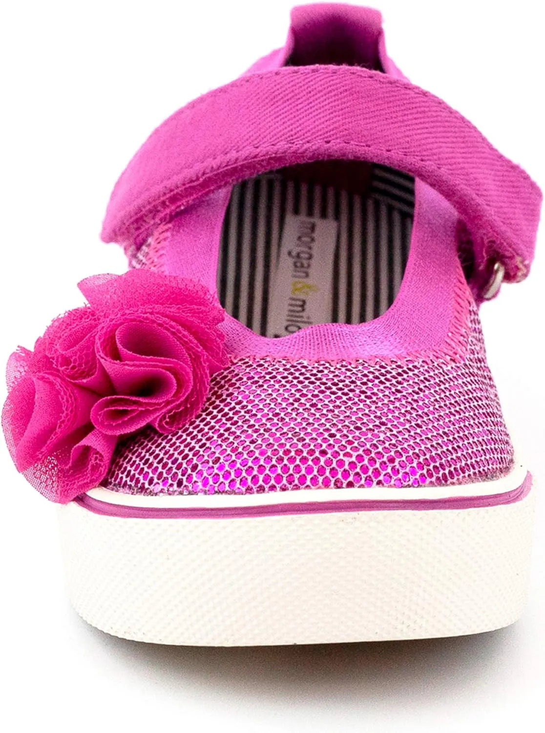 MORGAN & MILO Dazzle Mary Jane Shoes for Toddlers and Girls, Size 6 to 13
