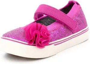MORGAN & MILO Dazzle Mary Jane Shoes for Toddlers and Girls, Size 6 to 13