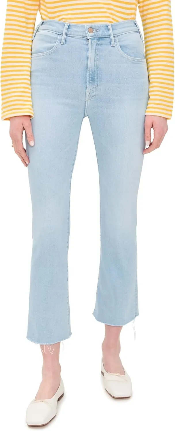 MOTHER Women's The Hustler Ankle Fray Jeans