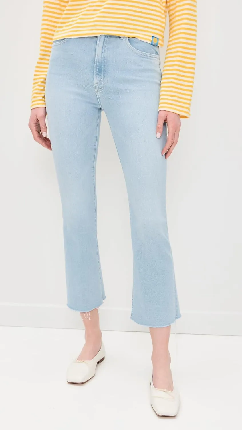 MOTHER Women's The Hustler Ankle Fray Jeans