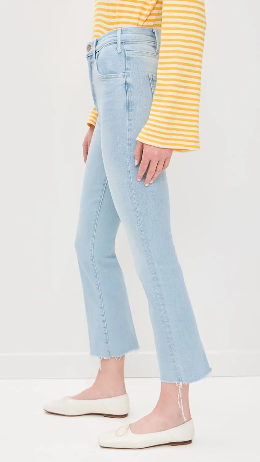 MOTHER Women's The Hustler Ankle Fray Jeans