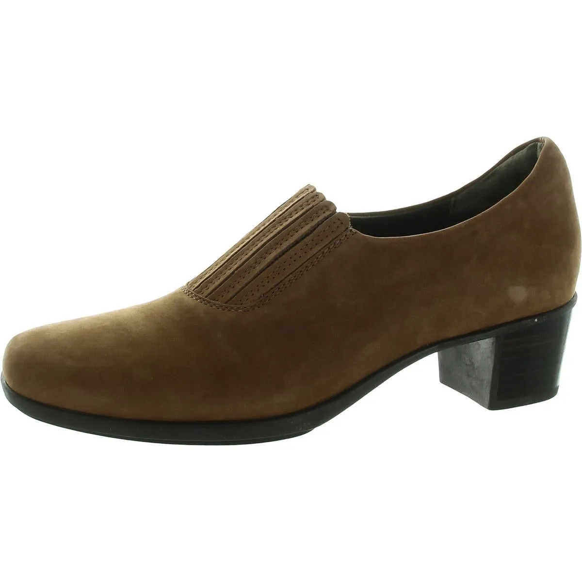 Munro Womens Amara Nubuck Slip On Loafers