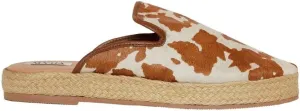 Myra Bag Leisure Espadrilles Fur Leather Shoes S-4103
