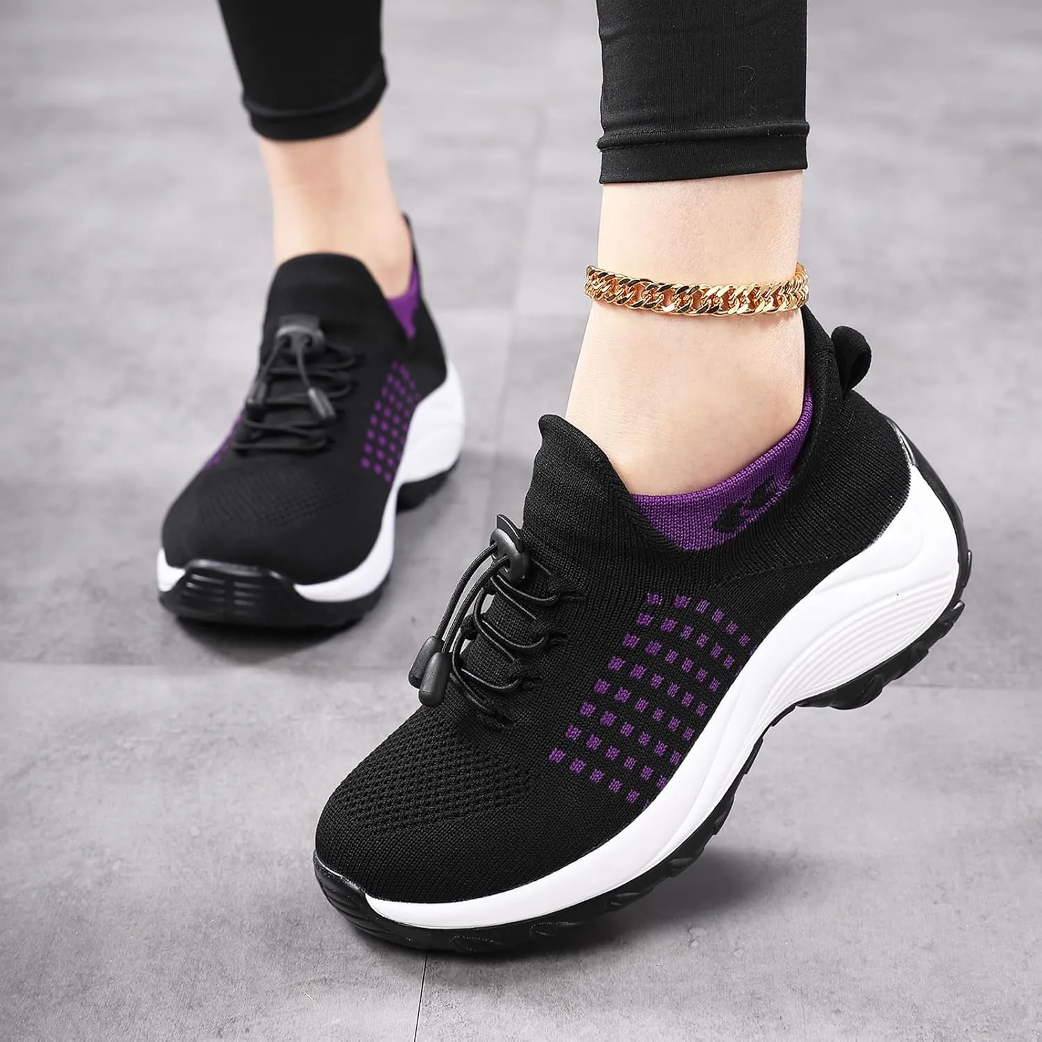 Orthopedic Shoes for Women, Comfort Wear Orthowear Shoes for Women & Men Ortho Stretch Cushion Shoe Nurse Comfortable Plantar Fasciitis Lightweight Walking Sneakers