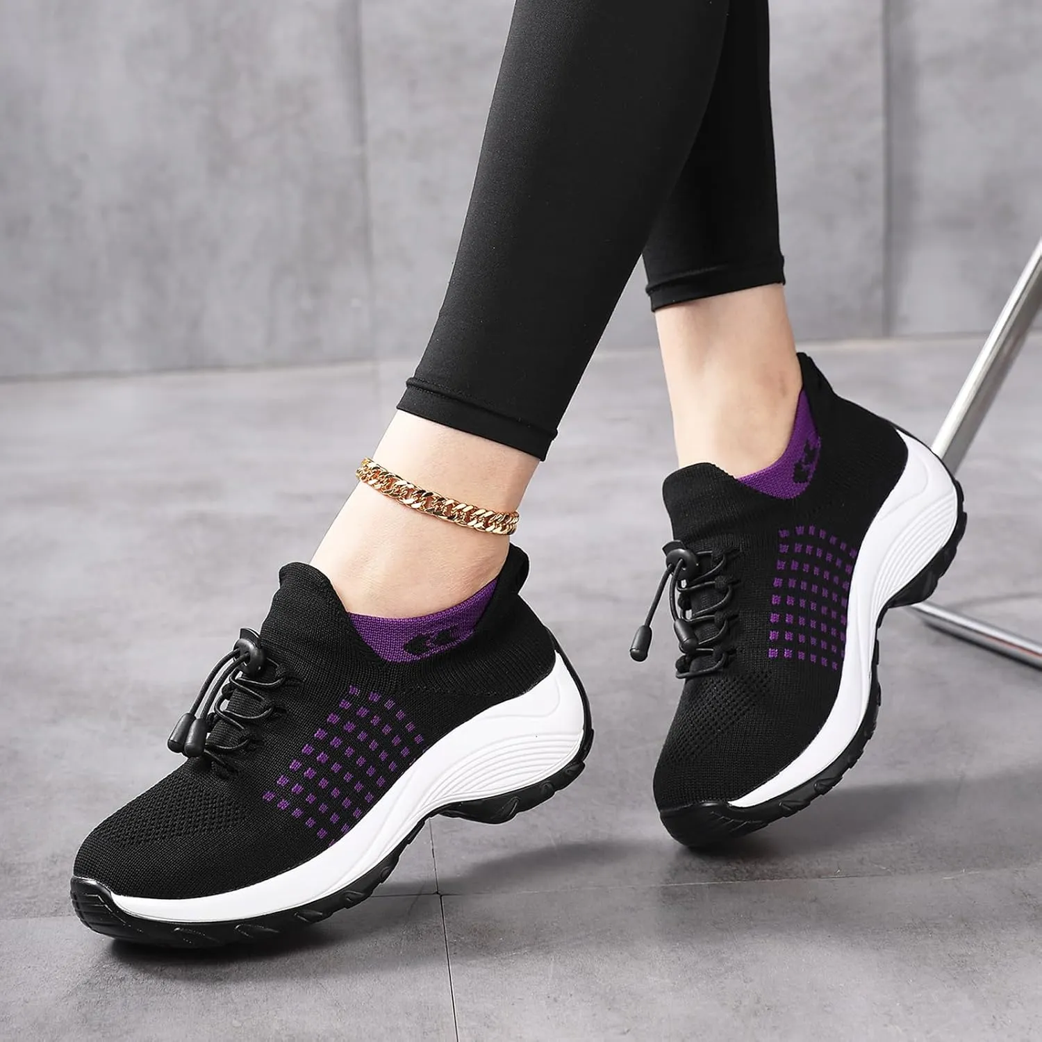 Orthopedic Shoes for Women, Comfort Wear Orthowear Shoes for Women & Men Ortho Stretch Cushion Shoe Nurse Comfortable Plantar Fasciitis Lightweight Walking Sneakers