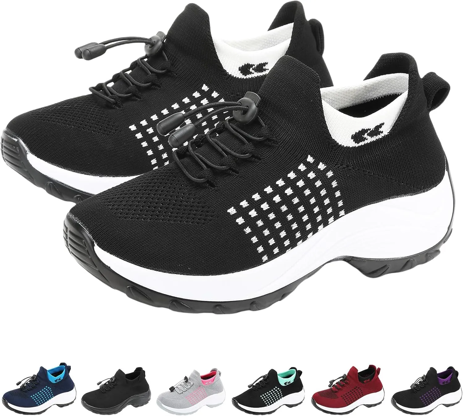 Orthopedic Shoes for Women, Comfort Wear Orthowear Shoes for Women & Men Ortho Stretch Cushion Shoe Nurse Comfortable Plantar Fasciitis Lightweight Walking Sneakers