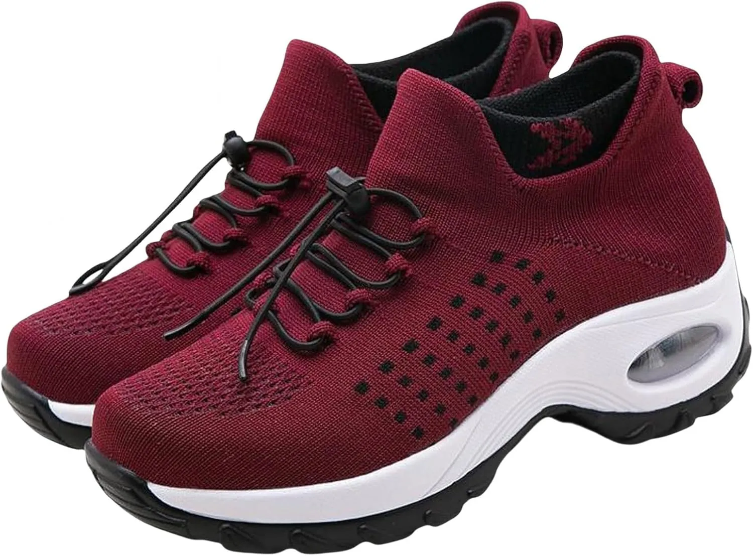 Orthopedic Shoes for Women Plantar Fasciitis,Breathable Walking Sneakers for Women,Slip on Trainers with Arch Support,Womens Air Cushion Sneakers Ortho Stretch Cushion Shoes