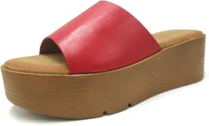 Pierre Dumas Women's Aster-1 Platform Slide Sandals for Women