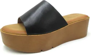 Pierre Dumas Women's Aster-1 Platform Slide Sandals for Women