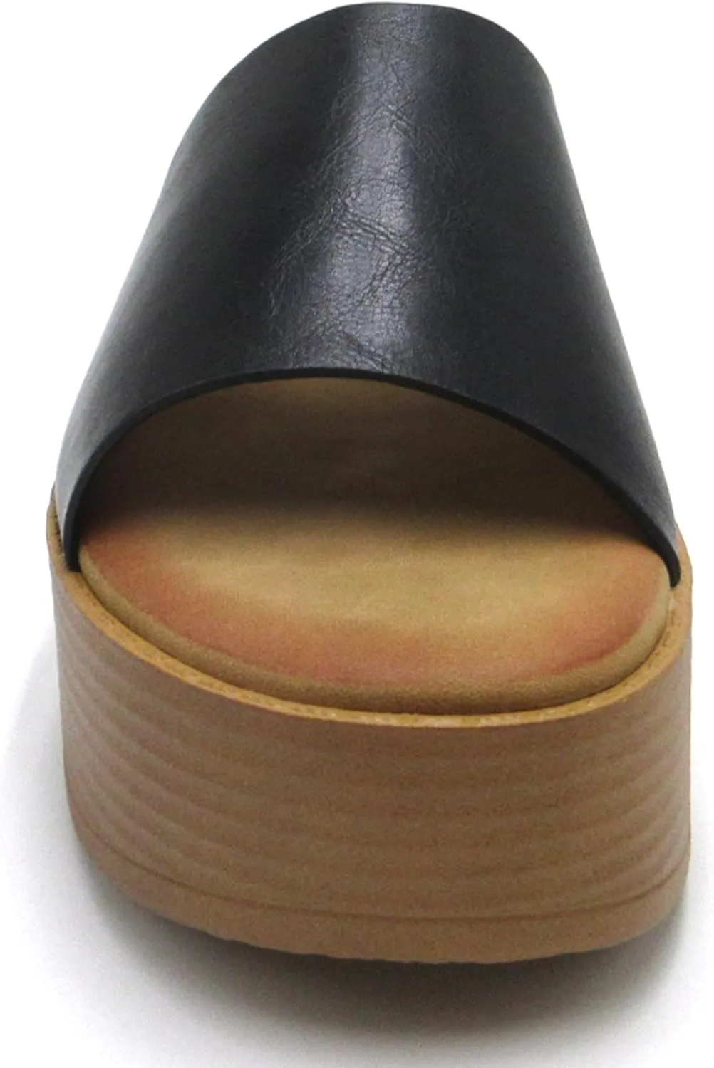Pierre Dumas Women's Aster-1 Platform Slide Sandals for Women