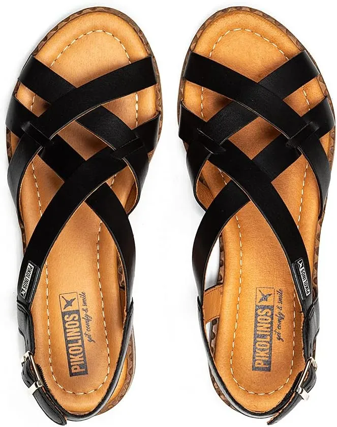 PIKOLINOS Flat Sandals Leather Algar for Woman