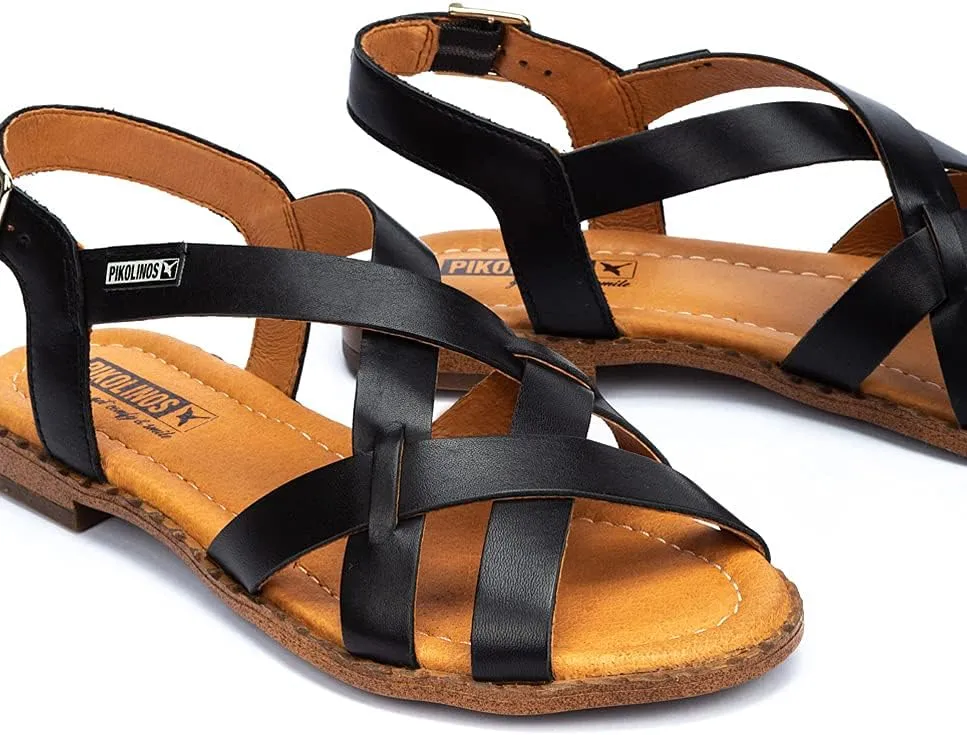 PIKOLINOS Flat Sandals Leather Algar for Woman