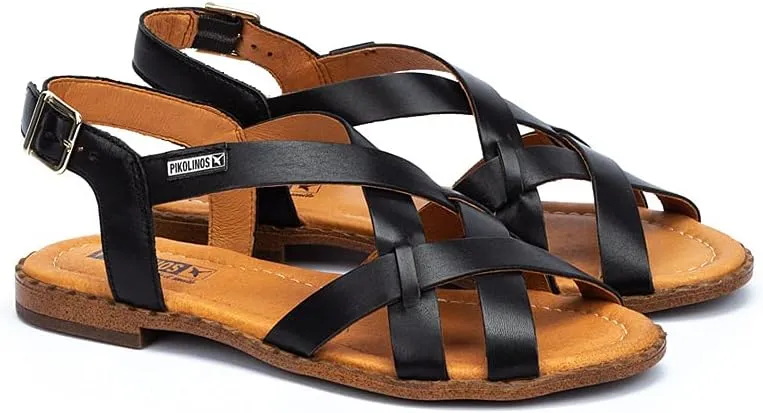 PIKOLINOS Flat Sandals Leather Algar for Woman