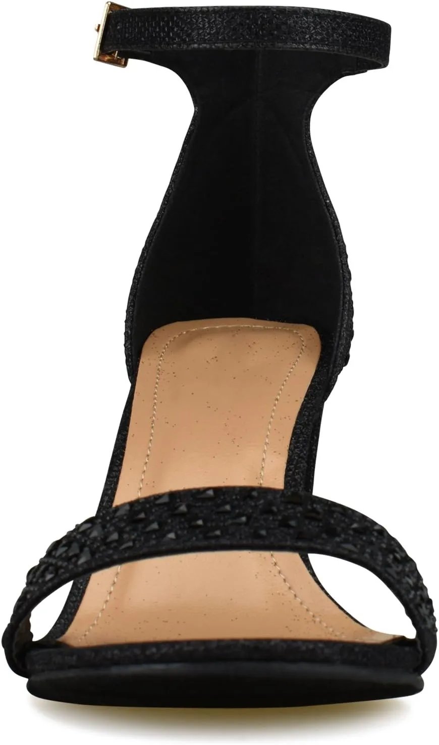 Premier Standard - Women's Strappy Chunky Block High Heel - Formal, Wedding, Party Simple Classic Pump