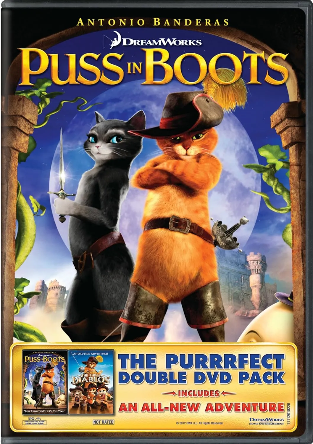Puss in Boots / The Three Diablos (Two-Disc Double DVD Pack)