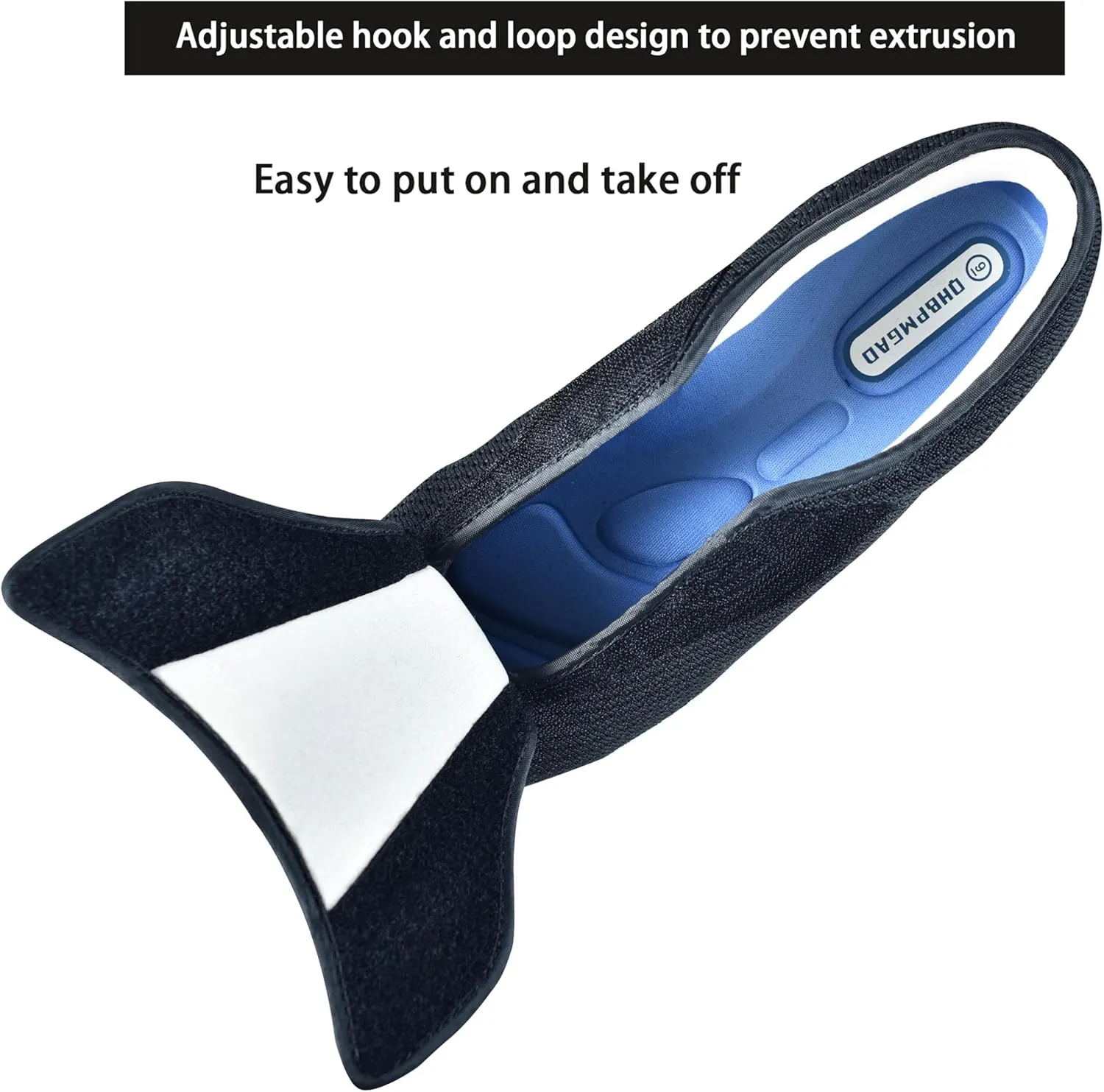 QHBPMGAD Women's Diabetic Shoes, Wide Width Elderly Sneakers for Women, Adjustable Hook and Loop Closure Non-Slip Breathable, Swollen Feet Walking Edema Shoes