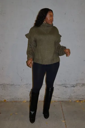 "THRU THICK & THICK" SWEATER