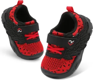 relxfeet Toddler Boys Girls Shoes Wide Toe Box Barefoot Sneakers Fashion Lightweight Breathable Tennis Walking Shoes