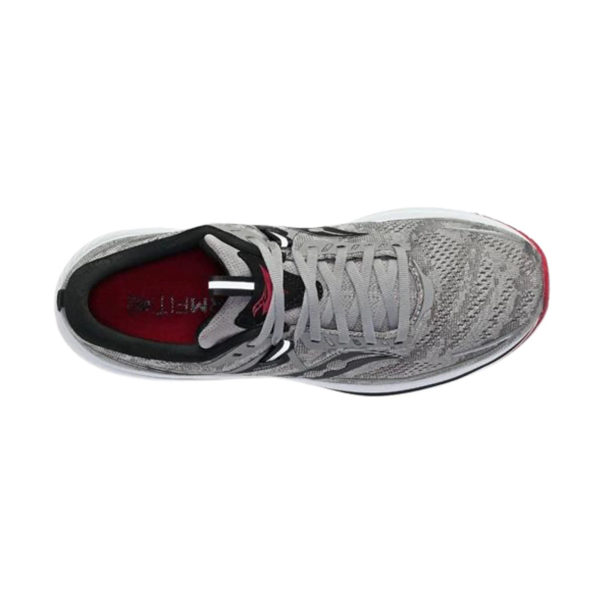 Saucony Men's Omni 21 Shoes - Alloy/Garnet
