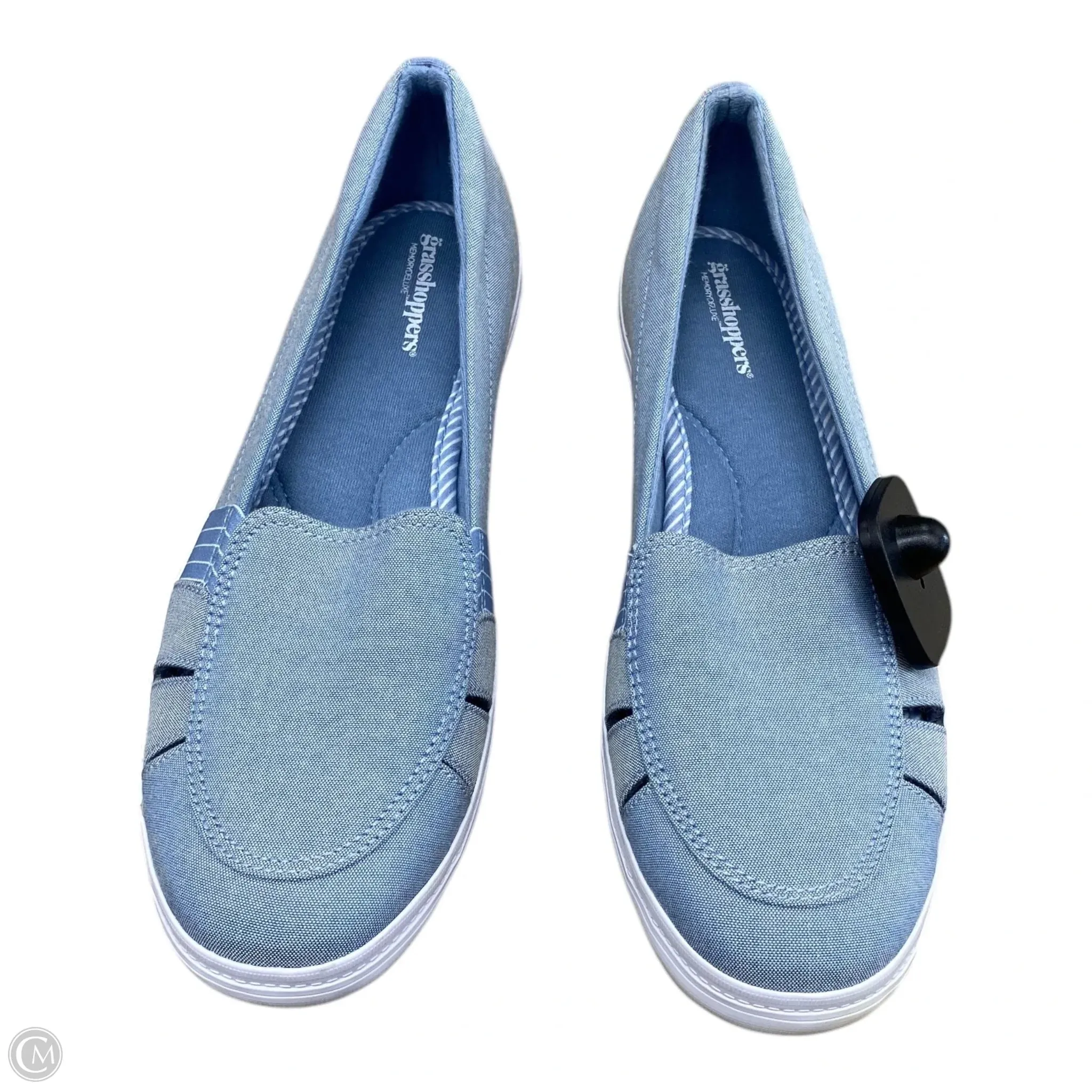 Shoes Flats By Grasshoppers In Blue, Size: 9