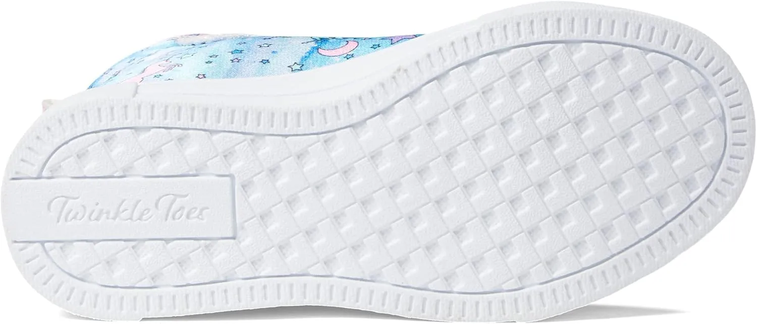 Skechers Girl's Toes Twinkle Sparks-Unicorn Dayd Sneaker