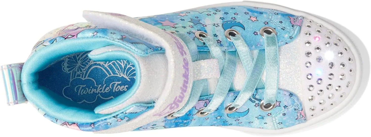 Skechers Girl's Toes Twinkle Sparks-Unicorn Dayd Sneaker