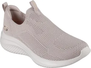 Skechers - Womens Ultra Flex 3.0 - All Momentum Sneakers, Color Taupe, Size: 7.5 M US