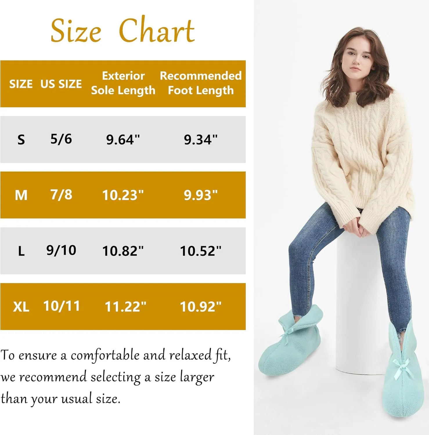 Slipper Boots for Women Non-Slip Warm Plush Lining House Shoes Coral Velvet Indoor Winter Bootie Slippers