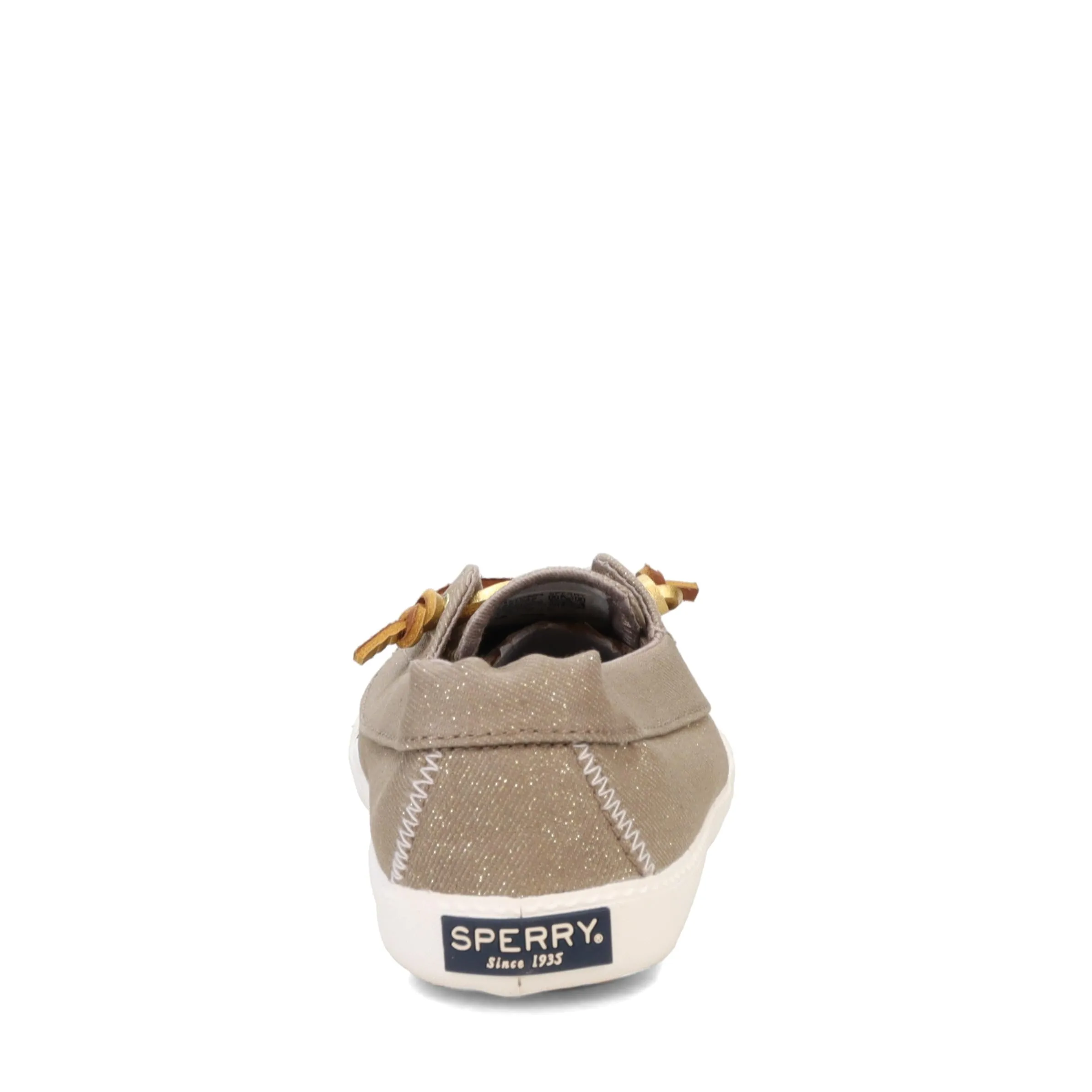Sperry Lounge Away 2 Sparkle Denim Taupe 6 M (B)