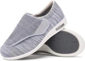 SPR&JOY Diabetic Shoes for Women, Women's Wide Width Elderly Shoes, Lightweight Adjustable Closure Breathable, Swollen Feet Walking Edema Sneakers
