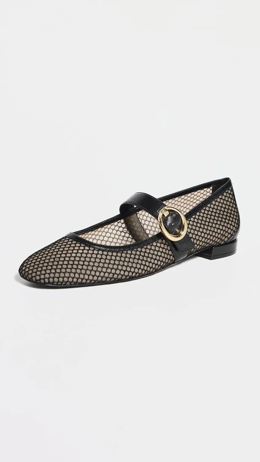Stuart Weitzman Women's Arabella Mary Jane Flats