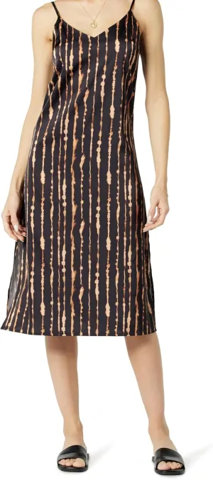 The Drop Women's Ana Silky V-Neck Midi Slip Dress